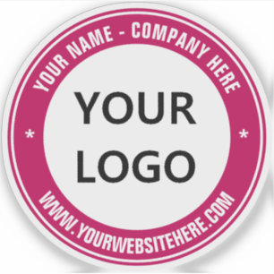 Uw Logo Naam Website Promotie Bedrijf Sticker