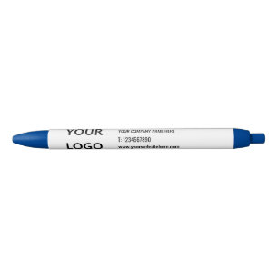 Uw Logo Naam Website Promotioneel Persoonlijk Blauwe Inkt Pen