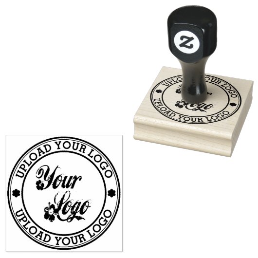 Uw Logo of Afbeelding aangepaste rubberen stempel (Gestempeld)