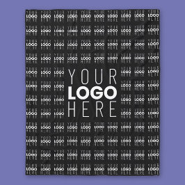 Uw Logo of Afbeelding betegeld patroon groot centr Fleece Deken