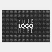 Uw Logo of Afbeelding betegeld patroon groot centr Inpakpapier Vel (Voorkant 3)