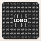 Uw Logo of Afbeelding betegeld patroon groot centr Kartonnen Onderzetters (Voorkant)