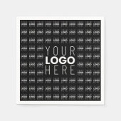 Uw Logo of Afbeelding betegeld patroon groot centr Servet (Voorkant)