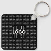 Uw Logo of Afbeelding betegeld patroon groot centr Sleutelhanger (Achterkant)