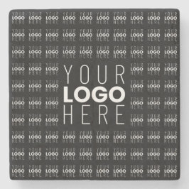 Uw Logo of Afbeelding betegeld patroon groot centr Stenen Onderzetter