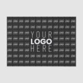 Uw Logo of Afbeelding betegeld patroon groot centr Tissuepapier (Voorkant)