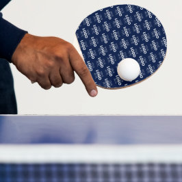Uw logo of afbeelding herhalend patroon | Marinebl Tafeltennisbatje