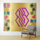 Uw Logo of Afbeelding Tapijt op Maat Wandkleed (In Situ (horizontaal))