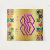 Uw Logo of Afbeelding Tapijt op Maat Wandkleed (Voorkant (horizontaal))