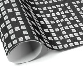 Uw logo of afbeelding uniek herhalend patroon cadeaupapier (Rol Hoek)