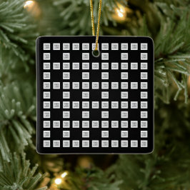 Uw logo of afbeelding uniek herhalend patroon keramisch ornament