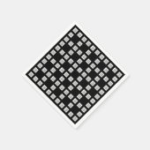 Uw Logo of Afbeelding uniek herhalingspatroon Servet (Hoek)