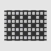 Uw Logo of Afbeelding uniek herhalingspatroon Tissuepapier (Voorkant)