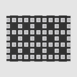 Uw Logo of Afbeelding uniek herhalingspatroon Tissuepapier