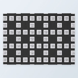 Uw Logo of Afbeelding uniek herhalingspatroon Tissuepapier
