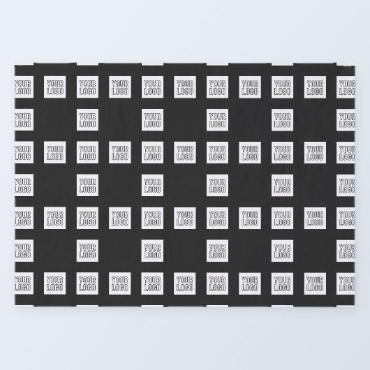 Uw Logo of Afbeelding uniek herhalingspatroon Tissuepapier