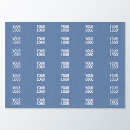 Uw Logo of Afbeelding | Verticaal streepjespatroon Tissuepapier