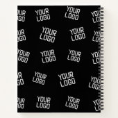 Uw logo of afbeelding | Willekeurig ogende sjabloo Notitieboek (Achterkant)