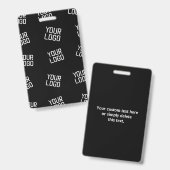 Uw Logo of Afbeelding | willekeurig uitziende Sjab Badge (Front & Back)