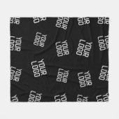 Uw Logo of Afbeelding | willekeurig uitziende Sjab Fleece Deken (Voorkant (Horizontaal))