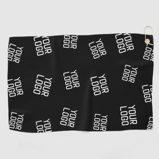 Uw Logo of Afbeelding | willekeurig uitziende Sjab Golfhanddoek (Horizontaal)