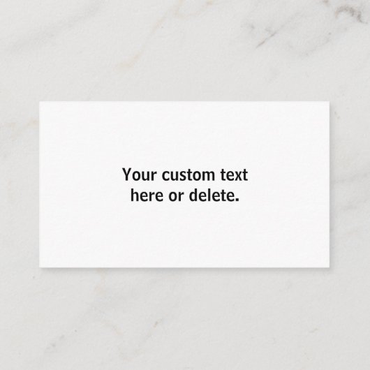 Uw Logo of Afbeelding | willekeurig uitziende Sjab Informatiekaartje (Achterkant)