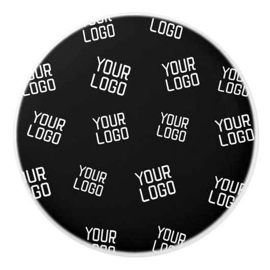 Uw Logo of Afbeelding | willekeurig uitziende Sjab Keramische Knop (Voorkant)