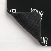 Uw Logo of Afbeelding | willekeurig uitziende Sjab Muismat (Hoek)