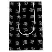 Uw logo of afbeelding | Willekeurige sjabloonweerg Medium Cadeauzakje (Achterkant)