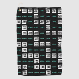 Uw logo of afbeelding | Zig Zag-patroon met 2 afbe Golfhanddoek