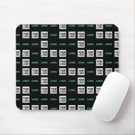 Uw logo of afbeelding | Zig Zag-patroon met 2 afbe Muismat