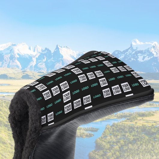 Uw Logo of Afbeelding | Zig Zag patroon met twee a Golfheadcover