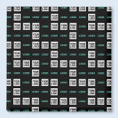 Uw Logo of Afbeelding | Zig Zag patroon met twee a Magneet