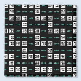 Uw Logo of Afbeelding | Zig Zag patroon met twee a Magneet