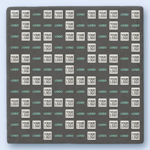 Uw Logo of Afbeelding   Zig Zag patroon met twee a Stenen Onderzetter