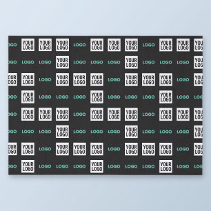 Uw Logo of Afbeelding Zig Zag patroon met twee a Tissuepapier