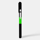Uw logo of afbeelding | Zwart & Heldergroen Case-Mate iPhone Case (Achterkant / Links)