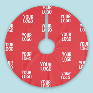 Uw logo of een afbeelding/ontwerp automatisch bete kerstboom rok