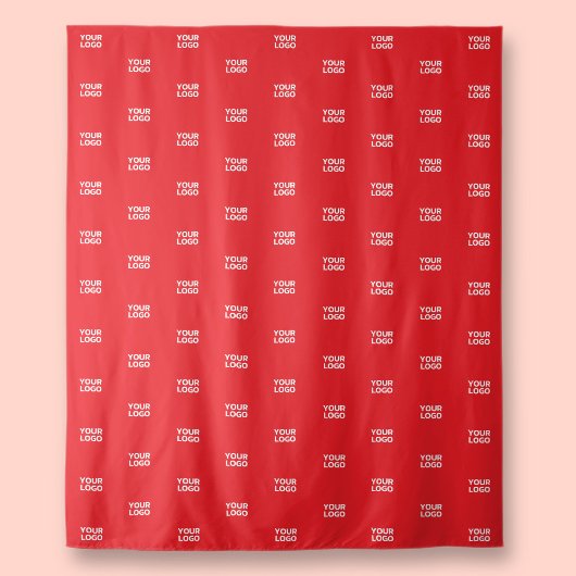 Uw Logo of een Afbeelding/ontwerp wordt automatisc Wandkleed