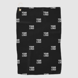 Uw Logo of een ander Afbeelding | Diagonal Stripes Golfhanddoek