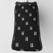 Uw Logo of een ander Afbeelding | Diagonal Stripes Golfheadcover (Draai 90)