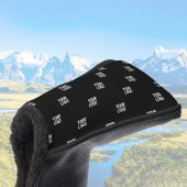 Uw Logo of een ander Afbeelding | Diagonal Stripes Golfheadcover