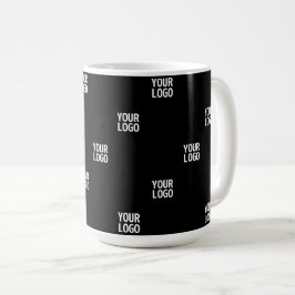Uw Logo of een ander Afbeelding | Diagonal Stripes Koffiemok
