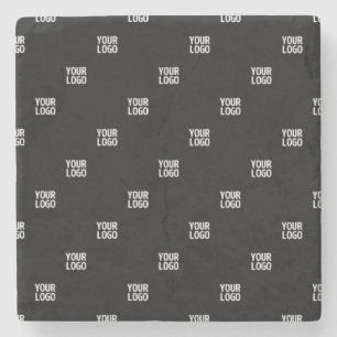 Uw Logo of een ander Afbeelding   Diagonal Stripes Stenen Onderzetter