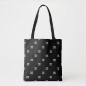 Uw Logo of een ander Afbeelding | Diagonal Stripes Tote Bag (Voorkant)