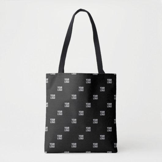 Uw Logo of een ander Afbeelding | Diagonal Stripes Tote Bag (Voorkant)