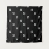 Uw Logo of een ander Afbeelding | Diagonal Stripes Wandkleed (Voorkant (horizontaal))