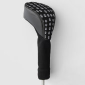 Uw Logo of een ander Afbeelding | Uniek modern pat Golfheadcover (Schuin)