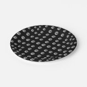 Uw Logo of een ander Afbeelding | Uniek modern pat Papieren Bordje (Gekanteld)