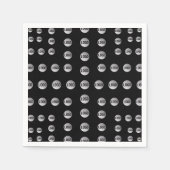 Uw Logo of een ander Afbeelding | Uniek modern pat Servet (Voorkant)